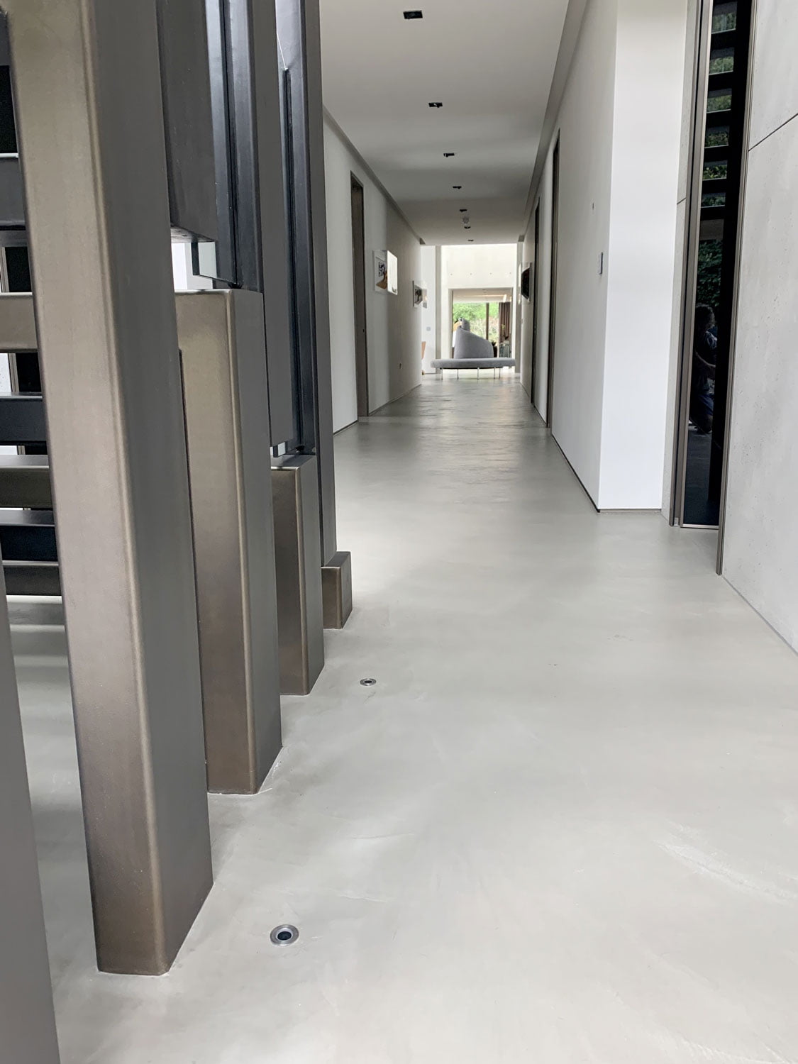 polished concrete floor béton poili époxy epoxy flooring plancher